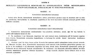 1963 tarihli Konsolosluk İlişkileri Hakkında Viyana Sözleşmesi 