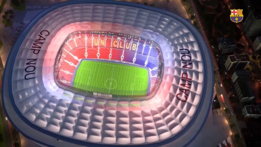 Catalunha anuncia renovação do Nou Camp