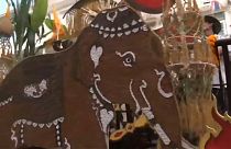 La localidad tailandesa de Chon Buri celebra su conocida mundialmente carrera de búfalos