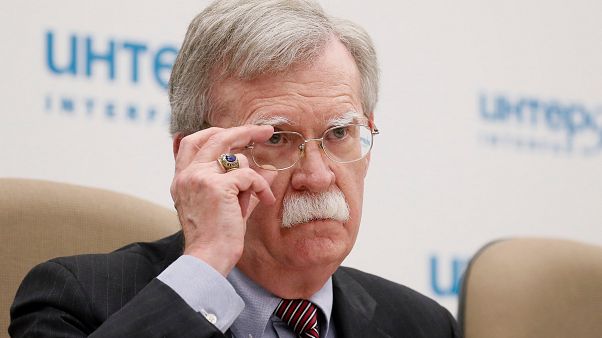 Джон Болтон на пресс-конференции в Москве Джон Болтон на пресс-конференции в Москве
