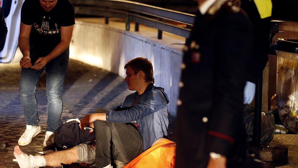 Rome escalator accident reportedly injures 20, mostly Russian football fans