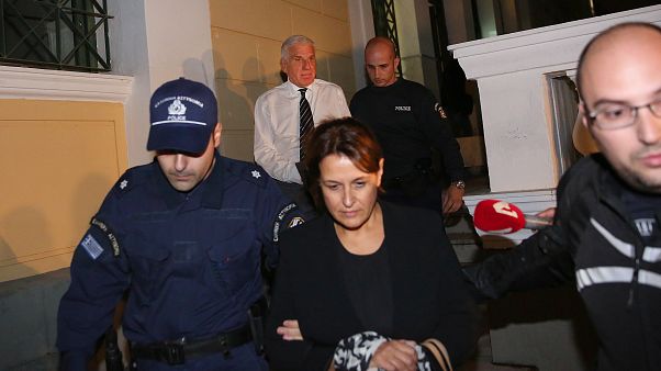 Στον Κορυδαλλό ο Γ. Παπαντωνίου και η σύζυγός του Στον Κορυδαλλό ο Γ. Παπαντωνίου και η σύζυγός του