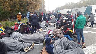 برخورد پلیس با صدها پناهجوی ایرانی در مرز صربستان و کرواسی