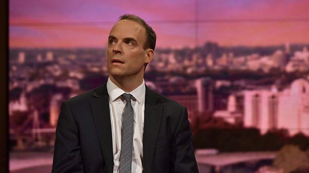 Michel Barnier y Dominic Raab se reúnen en Bruselas Michel Barnier y Dominic Raab se reúnen en Bruselas