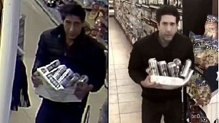 The suspect and David Schwimmer