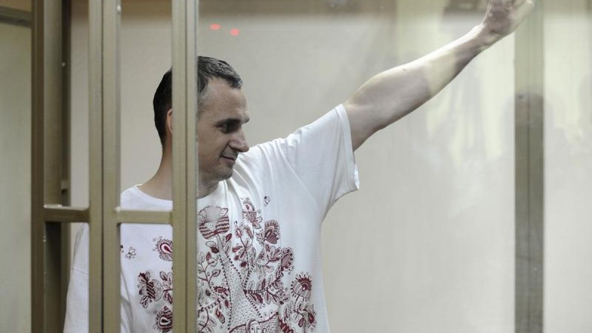 Jailed Ukrainian filmmaker Oleg Sentsov wins EU prize