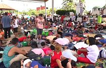 La caravana de migrantes sigue su camino hacia Estados Unidos