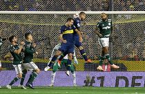 El Boca Juniors gana al Palmeiras y pone un pie en la final de la Copa Libertadores