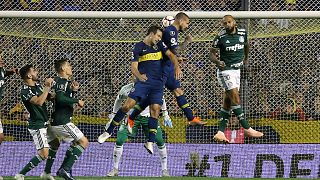 El Boca Juniors gana al Palmeiras y pone un pie en la final de la Copa Libertadores 