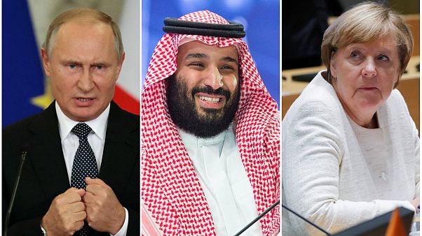 Merkel ve Putin'den Suudi Kralı Selman'a Kaşıkçı uyarısı Merkel ve Putin'den Suudi Kralı Selman'a Kaşıkçı uyarısı