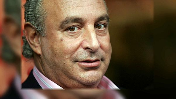 Portrait des britischen Unternehmers Philip Green Portrait des britischen Unternehmers Philip Green