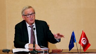 Juncker in Tunisia: Migration issue overshadows trade talks 