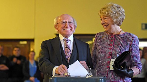 Michael Higgins, presidente de Irlanda Michael Higgins, presidente de Irlanda