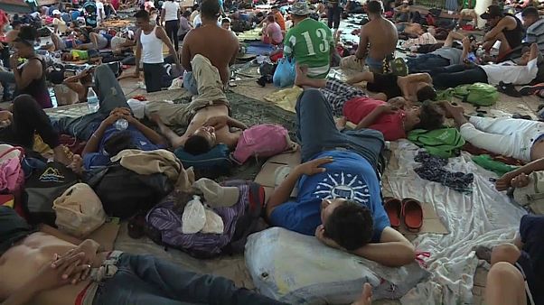 La caravane de migrants La caravane de migrants