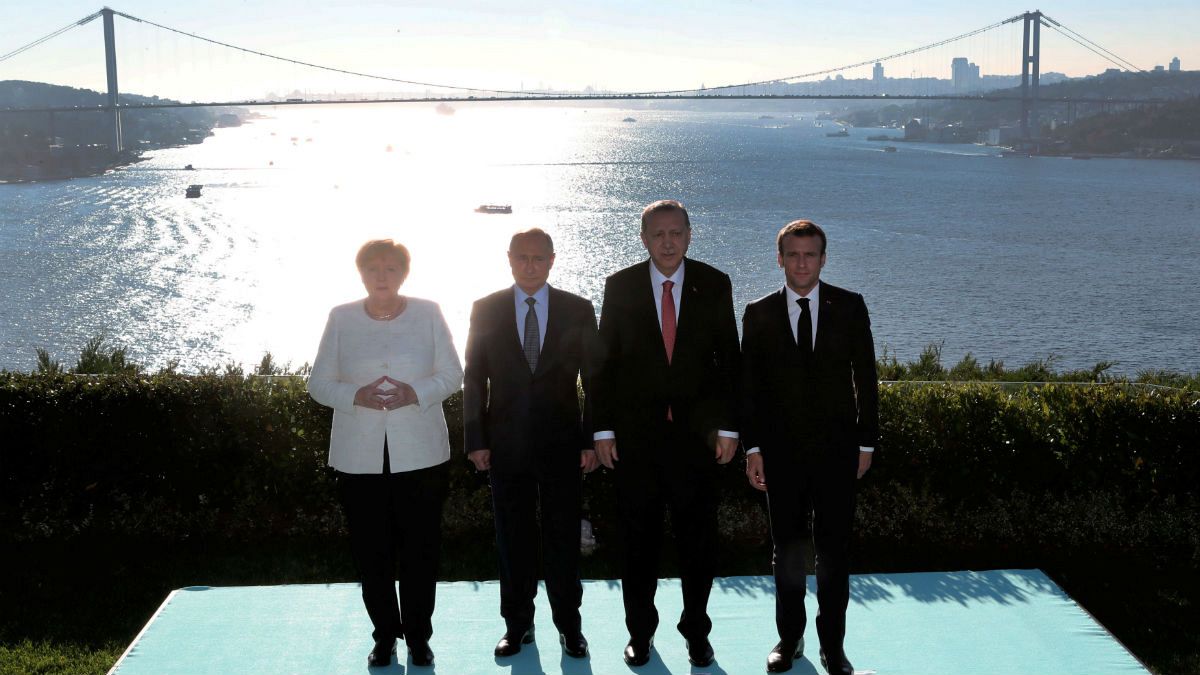 دیدار رهبران ترکیه، روسیه، فرانسه و آلمان برای بررسی بحران سوریه