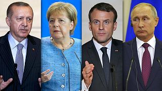 Merkel, Macron, Putin e Erdoğan reunidos em cimeira sobre a Síria