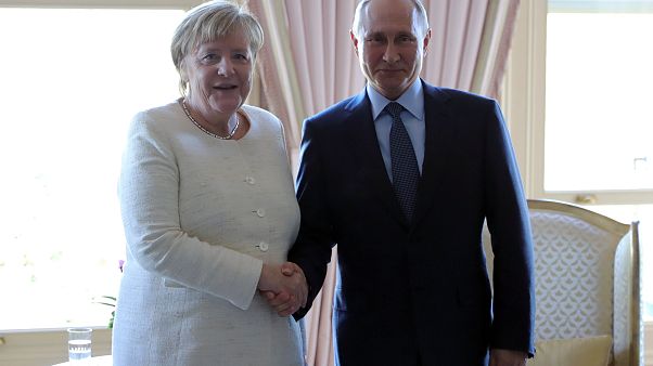 Merkel-Putin: incontro a Berlino su Nord Stream 2 Merkel-Putin: incontro a Berlino su Nord Stream 2
