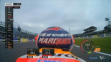 Mesmo campeão, Márquez não desarma