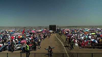 Messa multitudinaria in Sudafrica