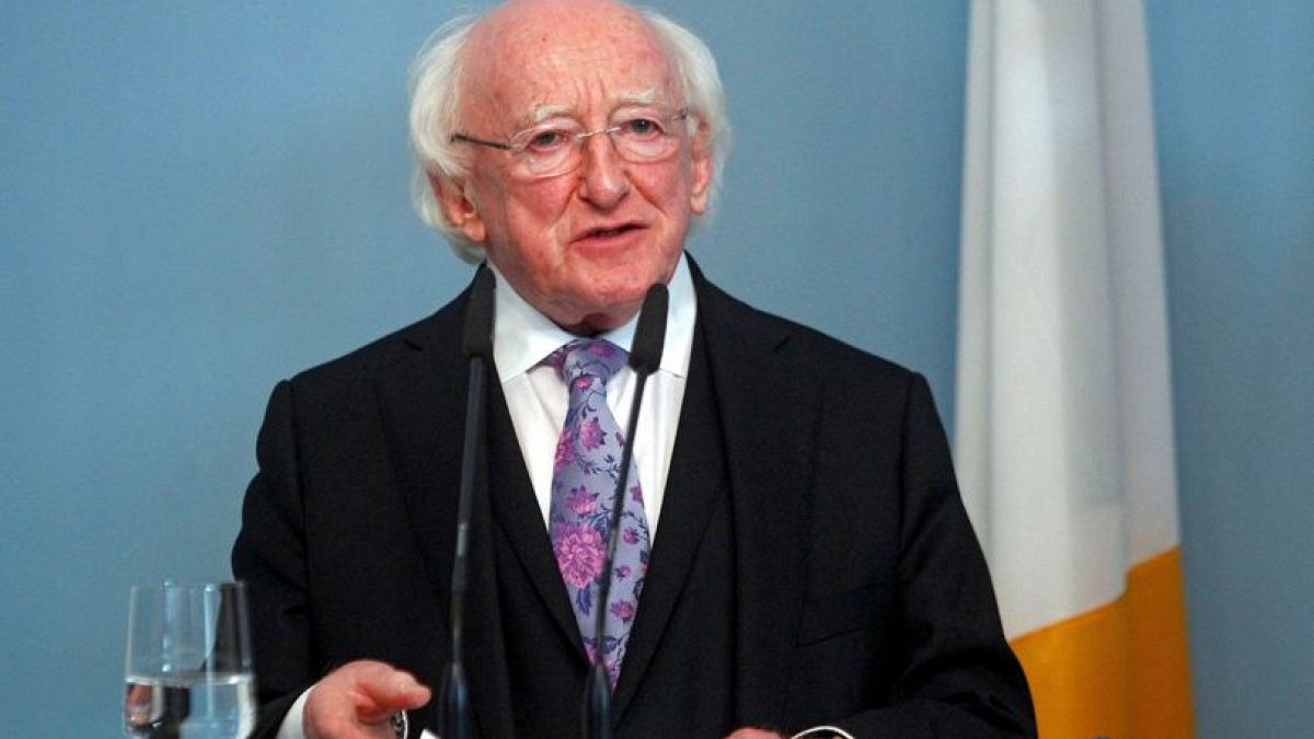 Michael D Higgins has been re-elected as President of Ireland with 55.8% of the vote