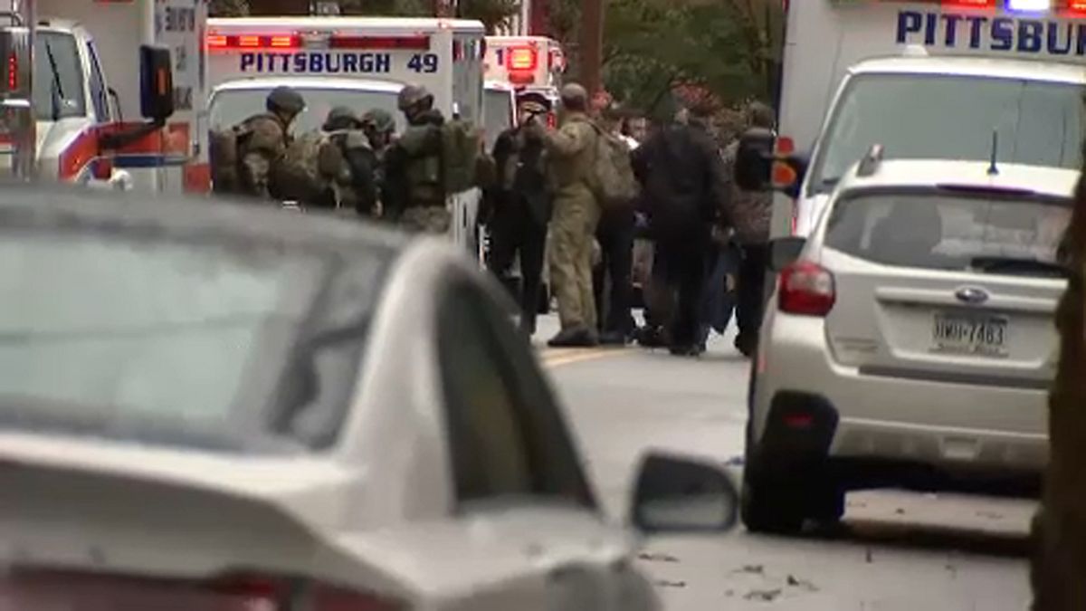 Ataque a sinagoga nos EUA deixa 11 mortos