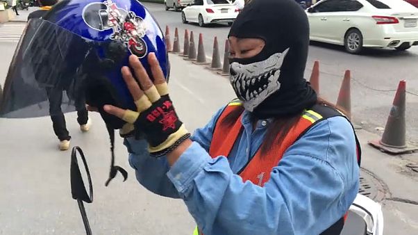A Bangkok, la percée des femmes dans les motos taxis A Bangkok, la percée des femmes dans les motos taxis