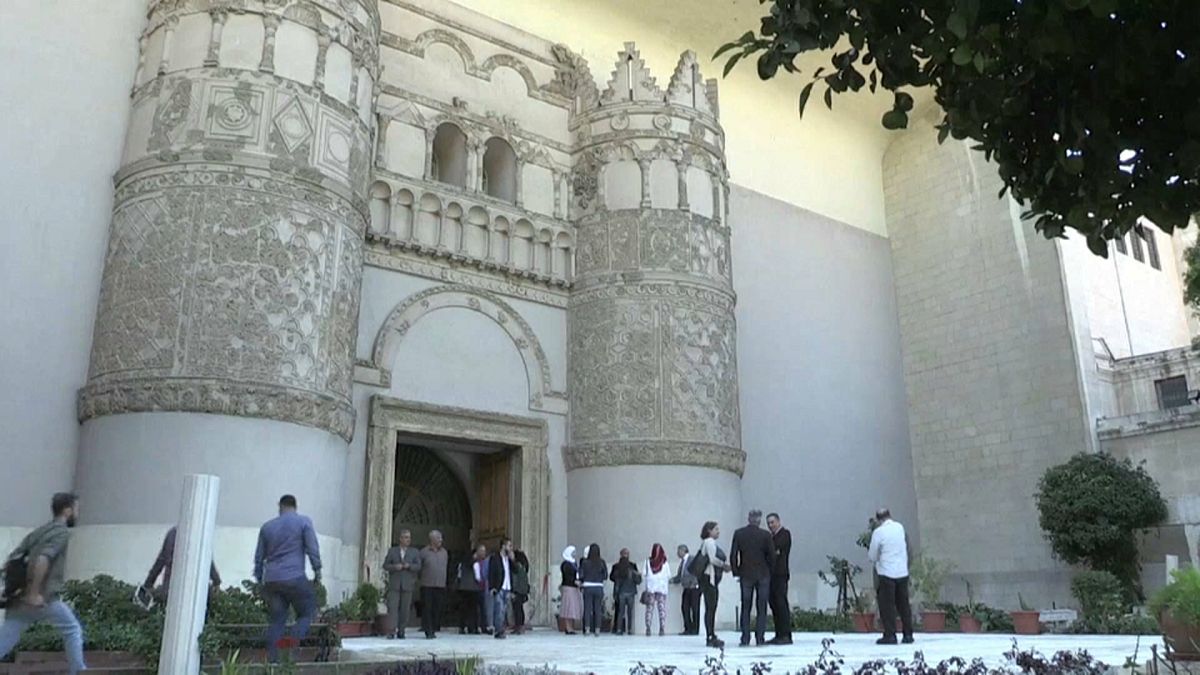 المتحف الوطني بدمشق يعيد فتح أبوابه لأول مرة منذ سبع سنوات
