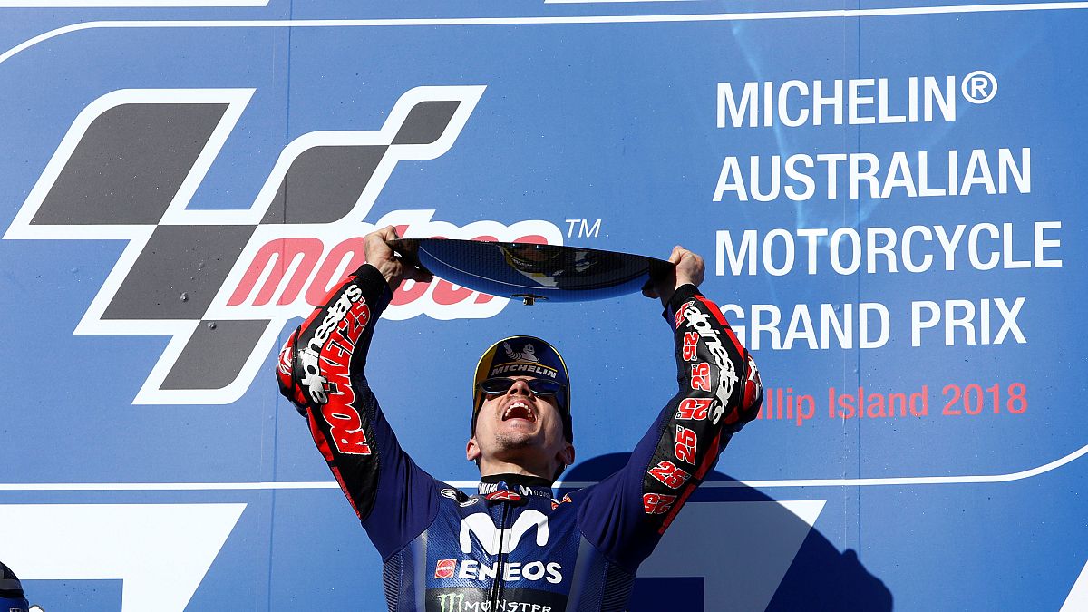 Maverick Vinales wins MotoGP