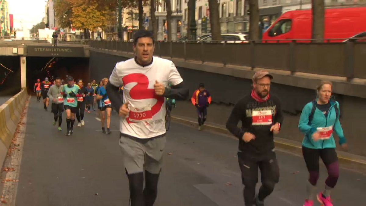 Brüssel: Anschlagsopfer läuft Marathon