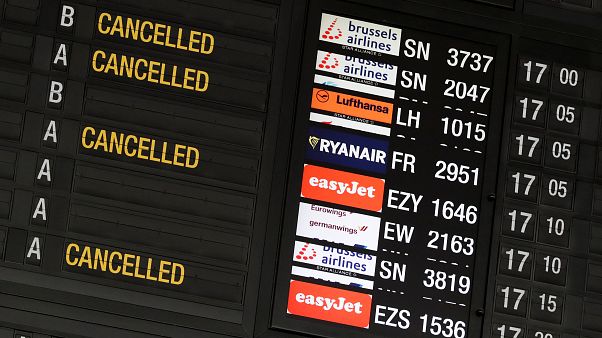 La huelga en el aeropuerto de Bruselas obliga a cancelar cientos de vuelos La huelga en el aeropuerto de Bruselas obliga a cancelar cientos de vuelos