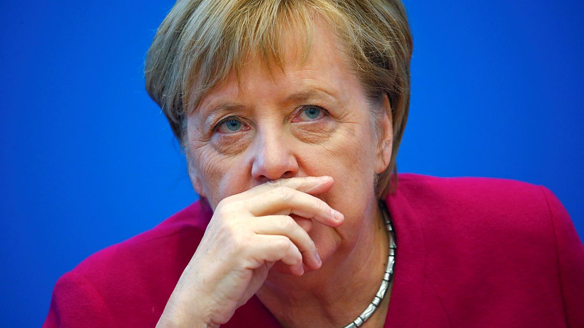 German Chancellor Angela Merkel on October 29, 2018.