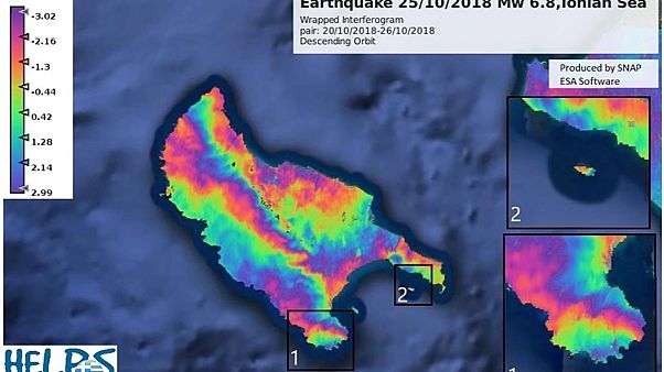 Η Ζάκυνθος μετακινήθηκε τουλάχιστον τρία εκατοστά μετά τον σεισμό Η Ζάκυνθος μετακινήθηκε τουλάχιστον τρία εκατοστά μετά τον σεισμό