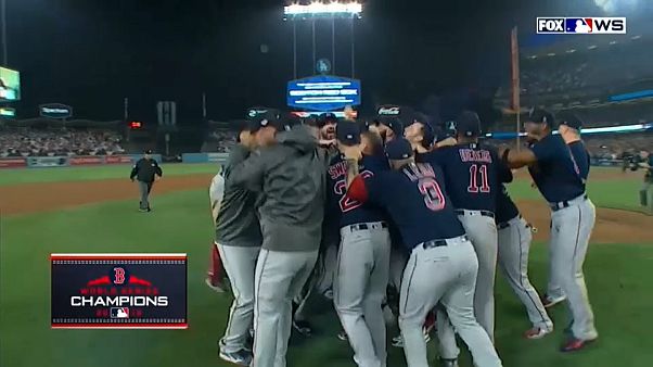 Boston gewinnt Baseball-Meisterschaft Boston gewinnt Baseball-Meisterschaft