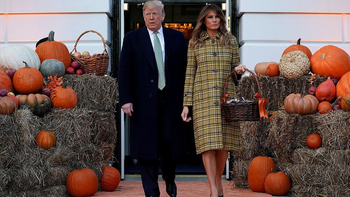Donald Trump fête Halloween à la Maison Blanche