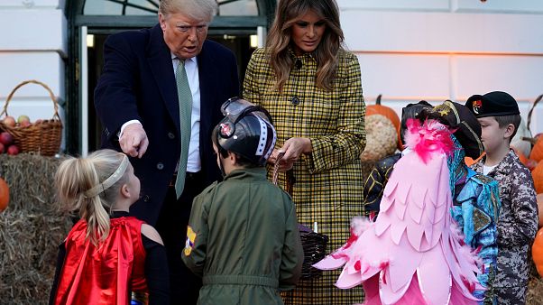 Trump néhány percre cukros bácsivá vált Trump néhány percre cukros bácsivá vált