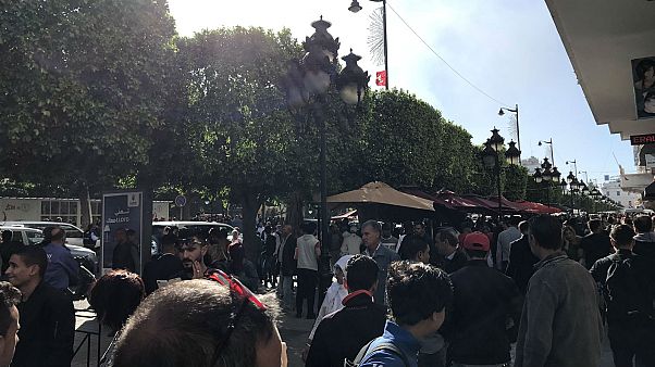 Woman blows herself up in central Tunis, 80 wounded: Interior Ministry Woman blows herself up in central Tunis, 80 wounded: Interior Ministry
