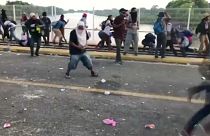 Столкновения на границе Мексики с Гватемалой