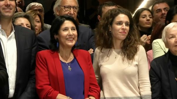 Georgia irá a una segunda vuelta en las elecciones presidenciales Georgia irá a una segunda vuelta en las elecciones presidenciales