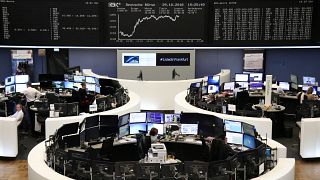 Big bounce for European shares as investors put messy October behind them