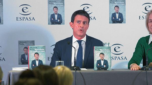 Manuel Valls joue la carte de la sécurité à Barcelone Manuel Valls joue la carte de la sécurité à Barcelone