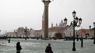 El temporal en Italia deja Venecia inundada