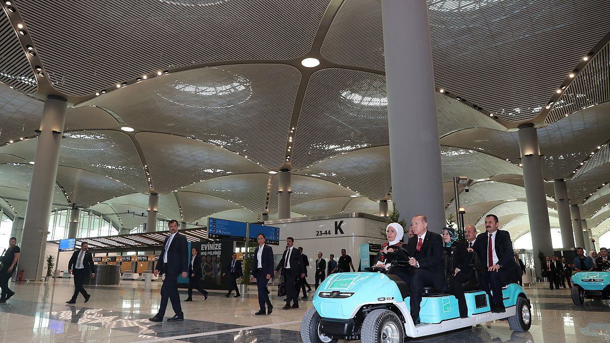 Turkey's Erdogan opens new airport, set to be one of 'world's largest'