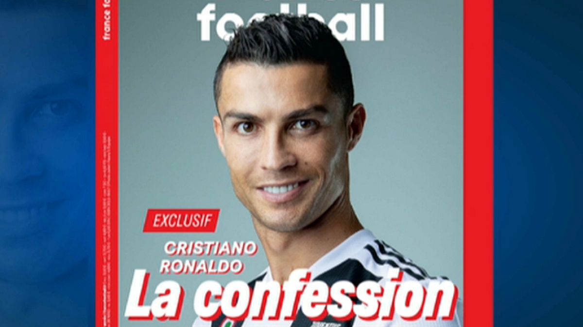 "A Confissão", título da entrevista exclusiva de Ronaldo na France Football
