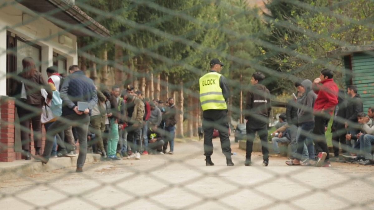 Inverno ameaça migrantes nos Balcãs