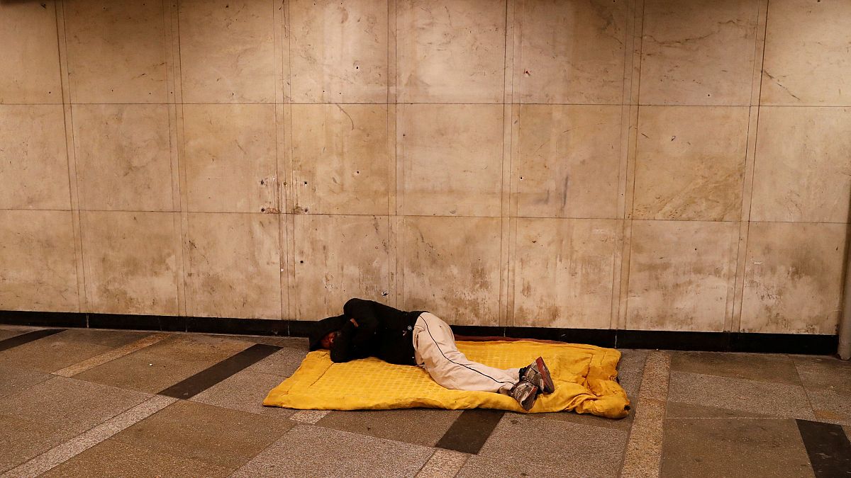 hajléktalan Budapesten