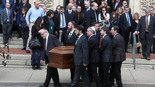 Premières funérailles le 30/10/2018 après la tuerie de Pittsburgh.