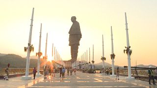 Ινδία: Αποκαλύφθηκε το υψηλότερο άγαλμα στον κόσμο