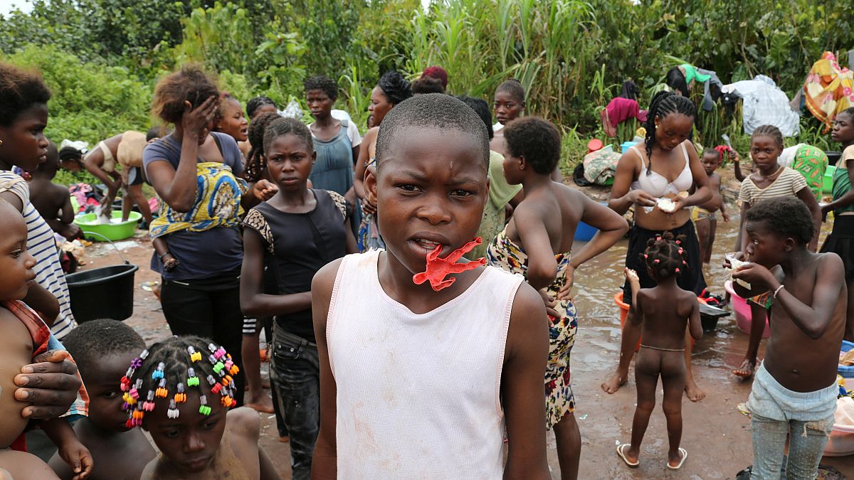 Crianças em risco na República Democrática do Congo