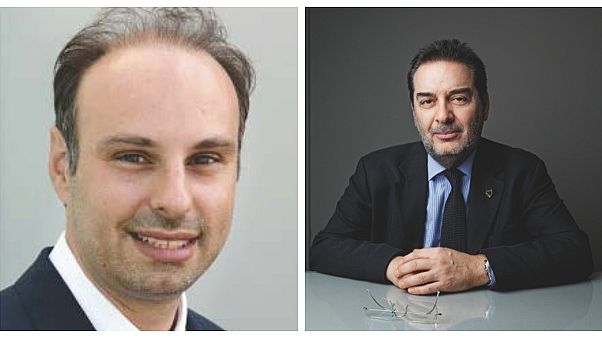 Ο καθηγητής Ιωάννης Κρικίδης (αριστερά) και ο Γεράσιμος Φιλιππάτος (δεξιά) Ο καθηγητής Ιωάννης Κρικίδης (αριστερά) και ο Γεράσιμος Φιλιππάτος (δεξιά)