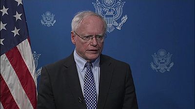 US denounces Russian role in Syria crisis.  